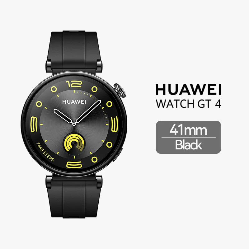 HUAWEI WATCH GT 4 Smartwatch, 14 Days Battery Life, Android & iOS , Saudi Version with Local Warranty, Delivery from Riyadh