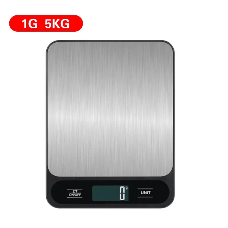 1pc Food Scale 22lb/10kg 5kg Digital Kitchen Scale Grams And Oz For Baking Cooking And Weight Loss 1g/0.04oz Precise Graduation