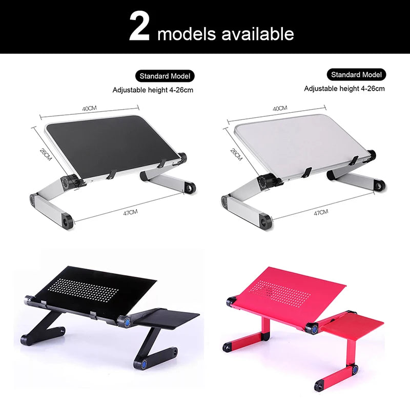 Laptop Stand Multifunctional Folding Portable Notebook Computer Table Lapdesk for Sofa TV Bed PC Desk Stand Adjustable New