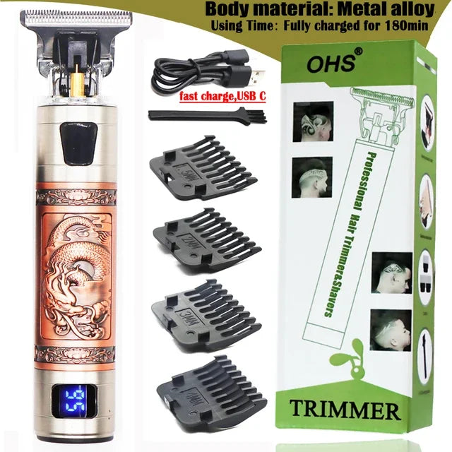 Electric Hair Clipper Rechargeable Beard Trimmer Hair Cutting Machine Beard Barber Cut Trimmer profesional Madeshow m T Clipper