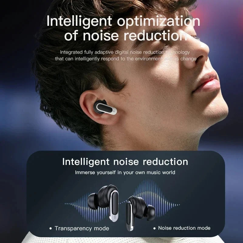 Xiaomi TWS V8 ANC+ENC Earphone True Wireless Bluetooth Noise Cancelling Headphone In Ear Touch Screen Headset With Mic Earbuds