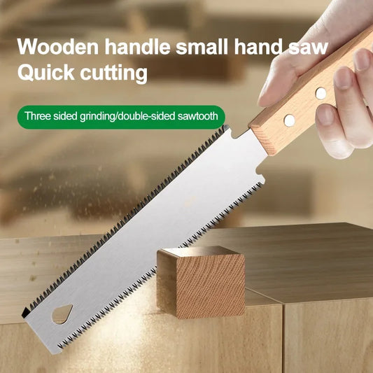 Japanese Style Small Hand Saw Woodworking Hand Saw Flush Cut Saw Flexible Handsaw Woodworking Household Wooden Tool Hand Saw