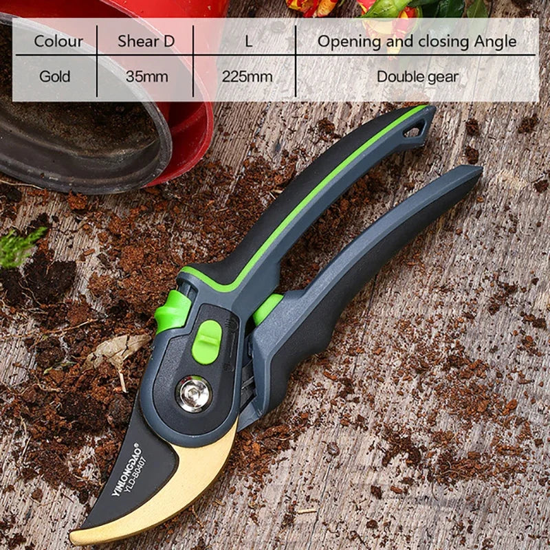 Garden Pruning Shears Stainless Steel Pruning Tools Garden Tools Scissors Cutter Fruit Picking Weed Home Potted Branches Pruner