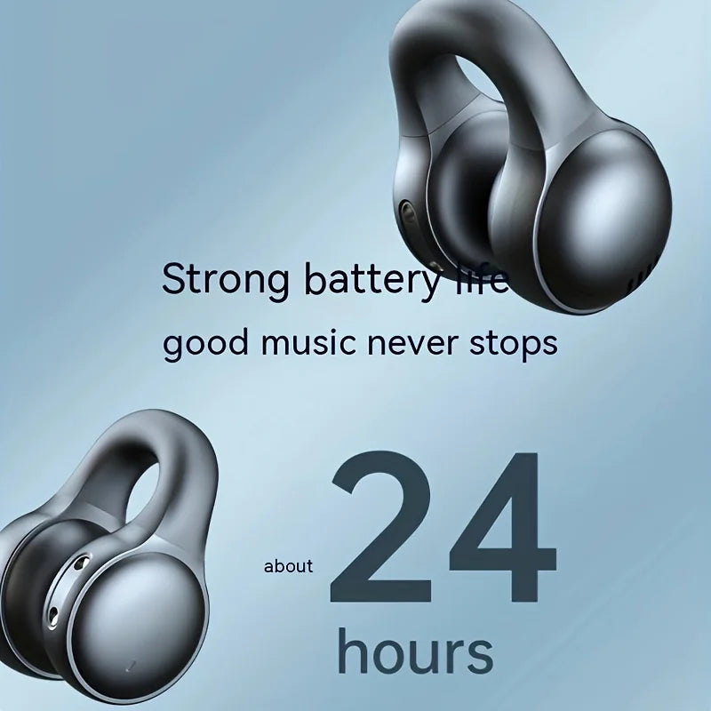 New Wireless Headset Touch Earphones Clip-Ear Headphones For  Earphone For  Earbud