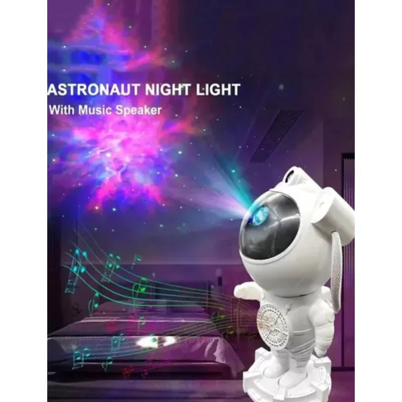 Projector lights, Bluetooth speakers, celebrity astronaut lights, velvet lights, and desk lamps