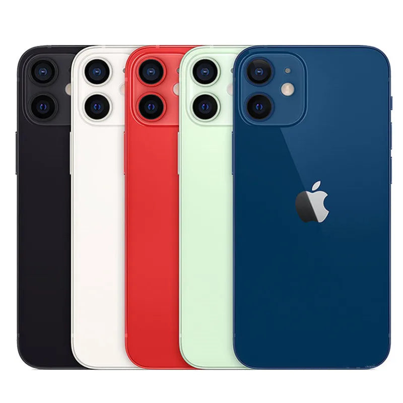 Unlocked Apple iPhone 12 mini 64GB/128GB/256GB ROM Smartphone A14 Bionic chip 4G LTE 5.4 Screen 12MP Face ID 12 MINI Cell Phone