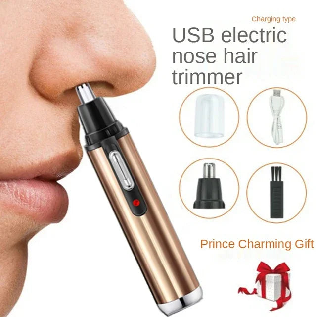 Rechargeable Nose Hair Trimmer Electric Removal Clipper - High Quality Eco-Friendly Nose Trimmer Split end Navaja barbero Nifes