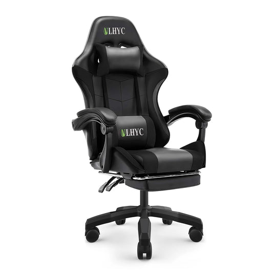 Esports Gaming Chair, Adjustable Computer Chair, Computer Office, Lumbar Support, Comfortable Armrests, Headrest With Footrest