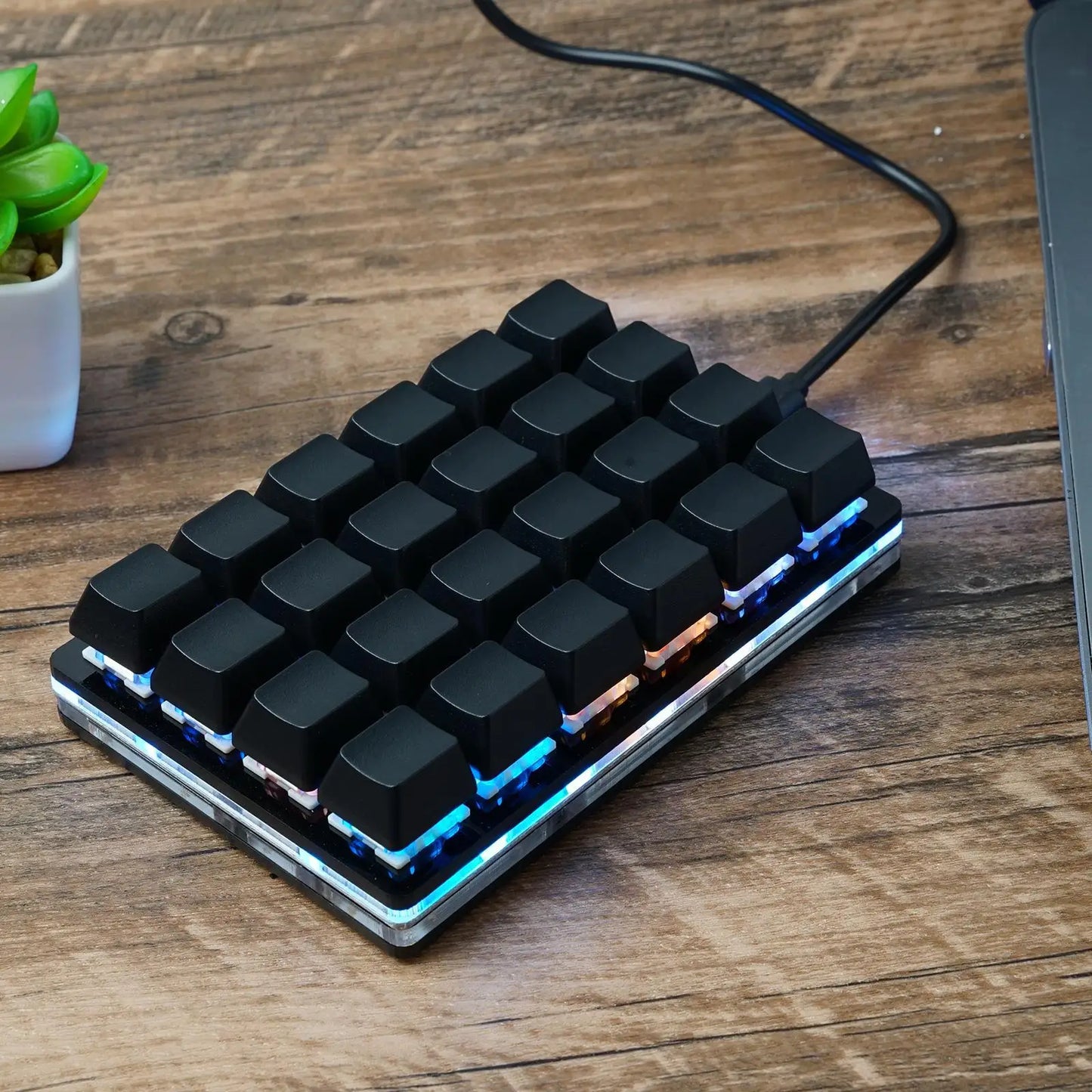 Mini USB Macro Custom Mechanical Keyboard 2/24 Keys Gaming Keyboard Sayo Device Shortcut Programmable Keypad Keys