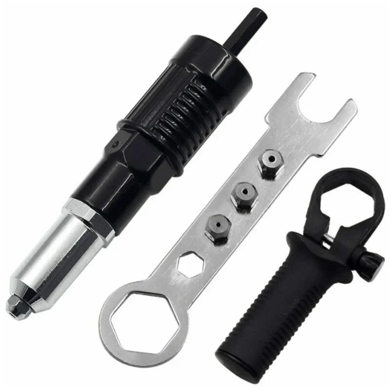 Professional Electric  Nut Gun Machine Core Pull Accessories Cordless Riveting Gun Drill Adapter Insert Nut Tools