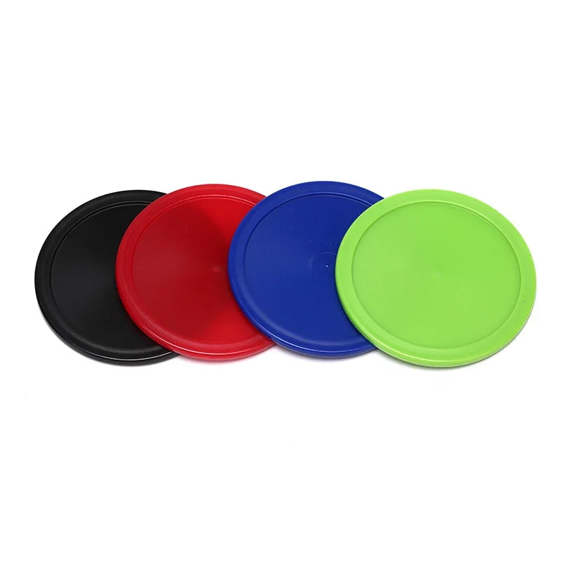 64mm Red Air Hockey Children Table Mallet Puck Goalies Air Hockey Pucks Ice pucks Table Game Party Tools Entertainment 8 Pcs Tcg