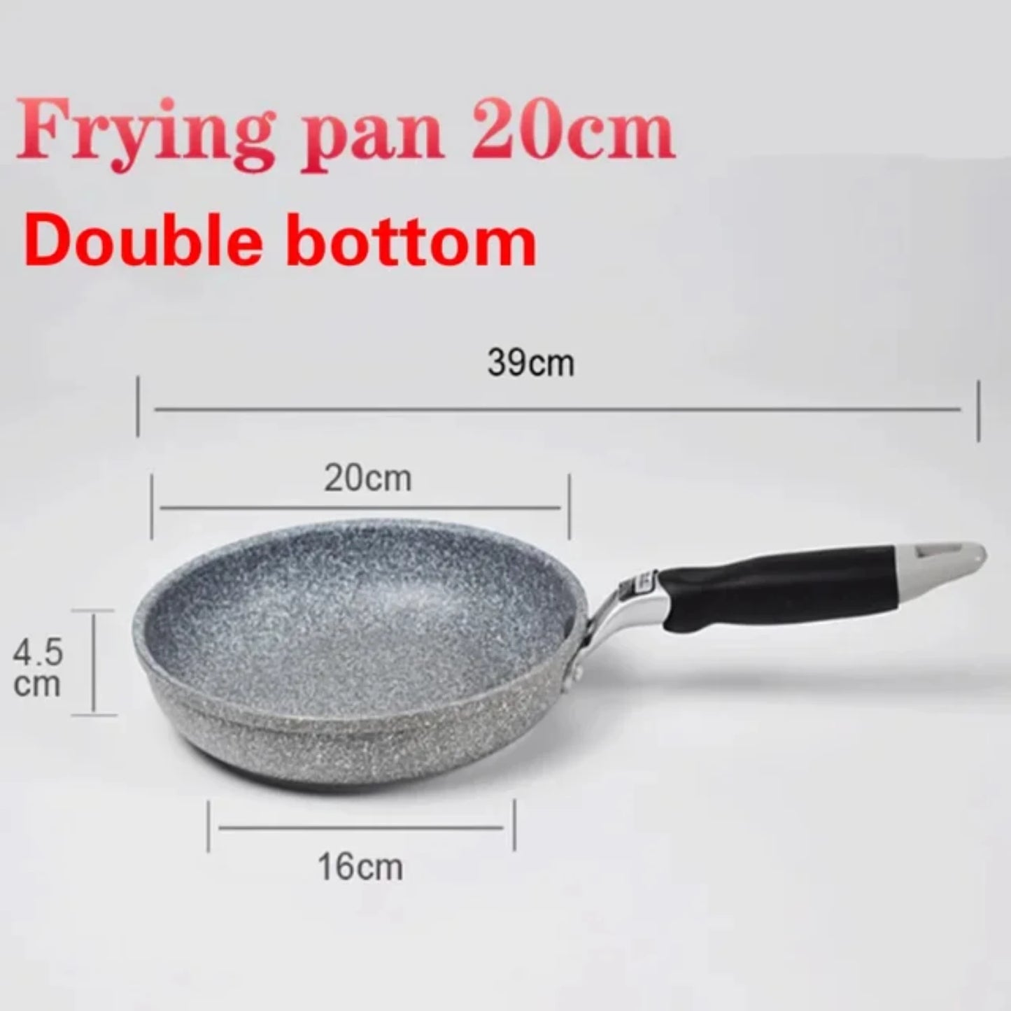 Kitchen Set Non-stick Cauldron Induction Cooker Frying Wok Skillet Egg Pancake Gas Stove Pan 20/24/26/28cm Cookware Tool Set for