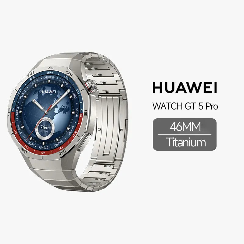 HUAWEI WATCH GT 5 Smartwatch, Up to 14 Days Battery Life, Saudi Version with Local Warranty, Delivery from Riyadh