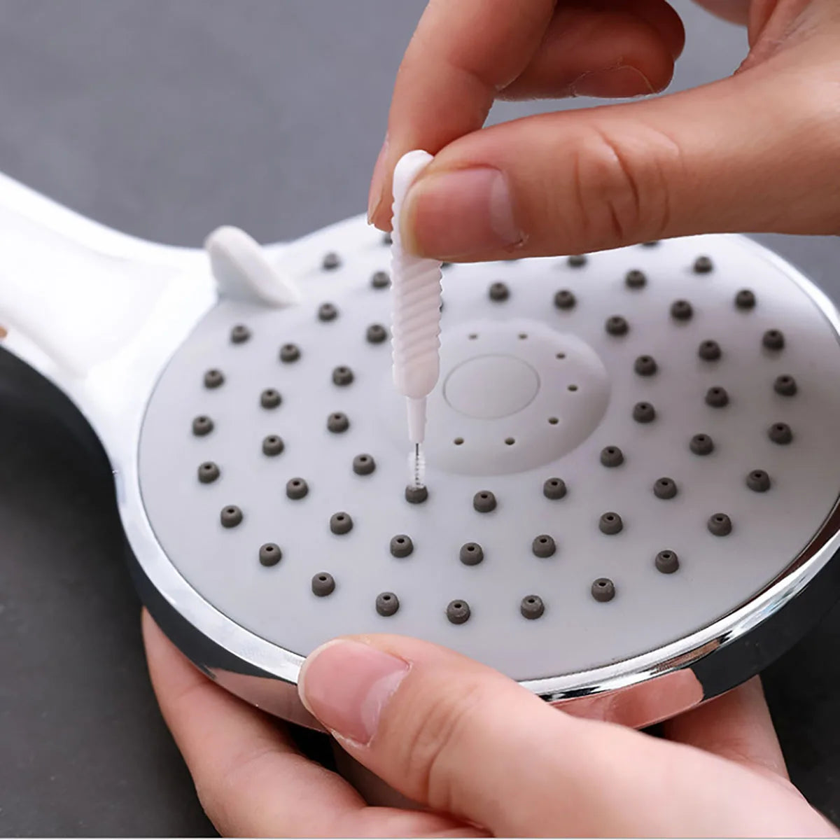 20-40pcs Shower Cleaning Brush Shower Head Anti Clogging Nylon Brush Computer Keyboard Cleaner Phone Hole Dust Cleaning Tool