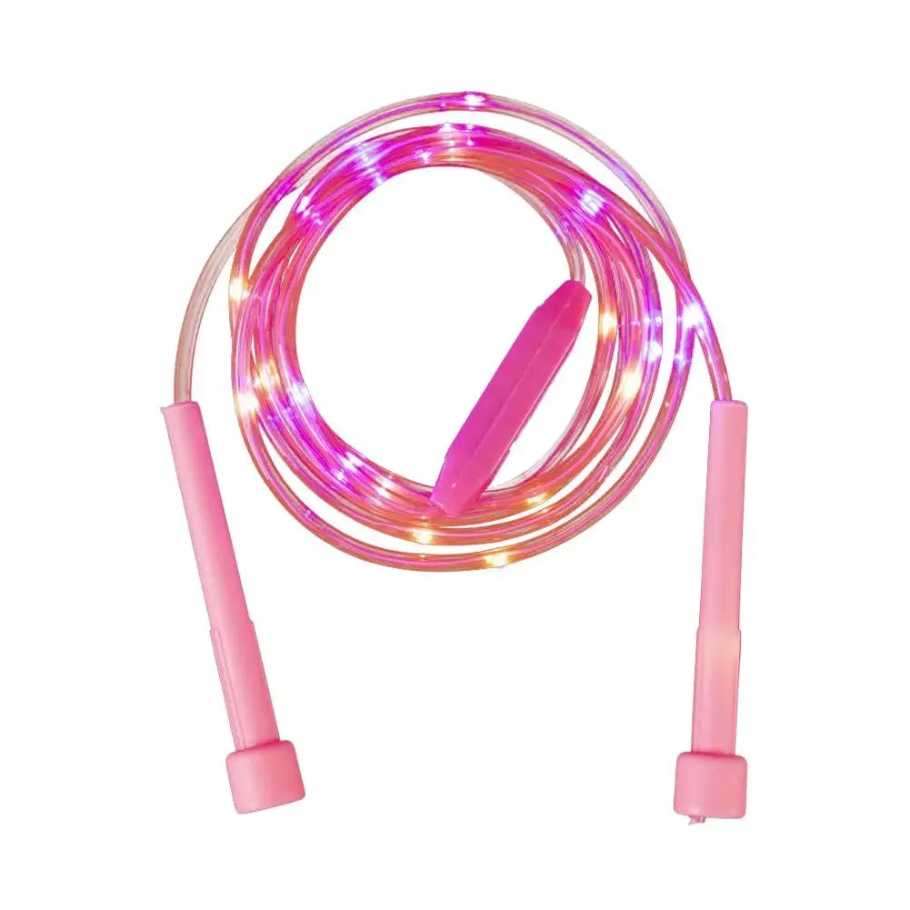 Illuminated Jump Rope Kids Night Exercise Fitness Training Entertainment Rope Glowing LED Fun Optical Toys Skipping Fibe Pl R1S1