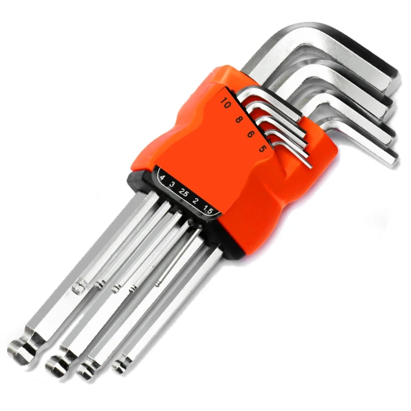 8PCS/9PCS L Type Double-End Screwdriver Hex Wrench Set Allen Key Hexagon Flat Ball Torx Star  Spanner Key Set Hand Tools Tool