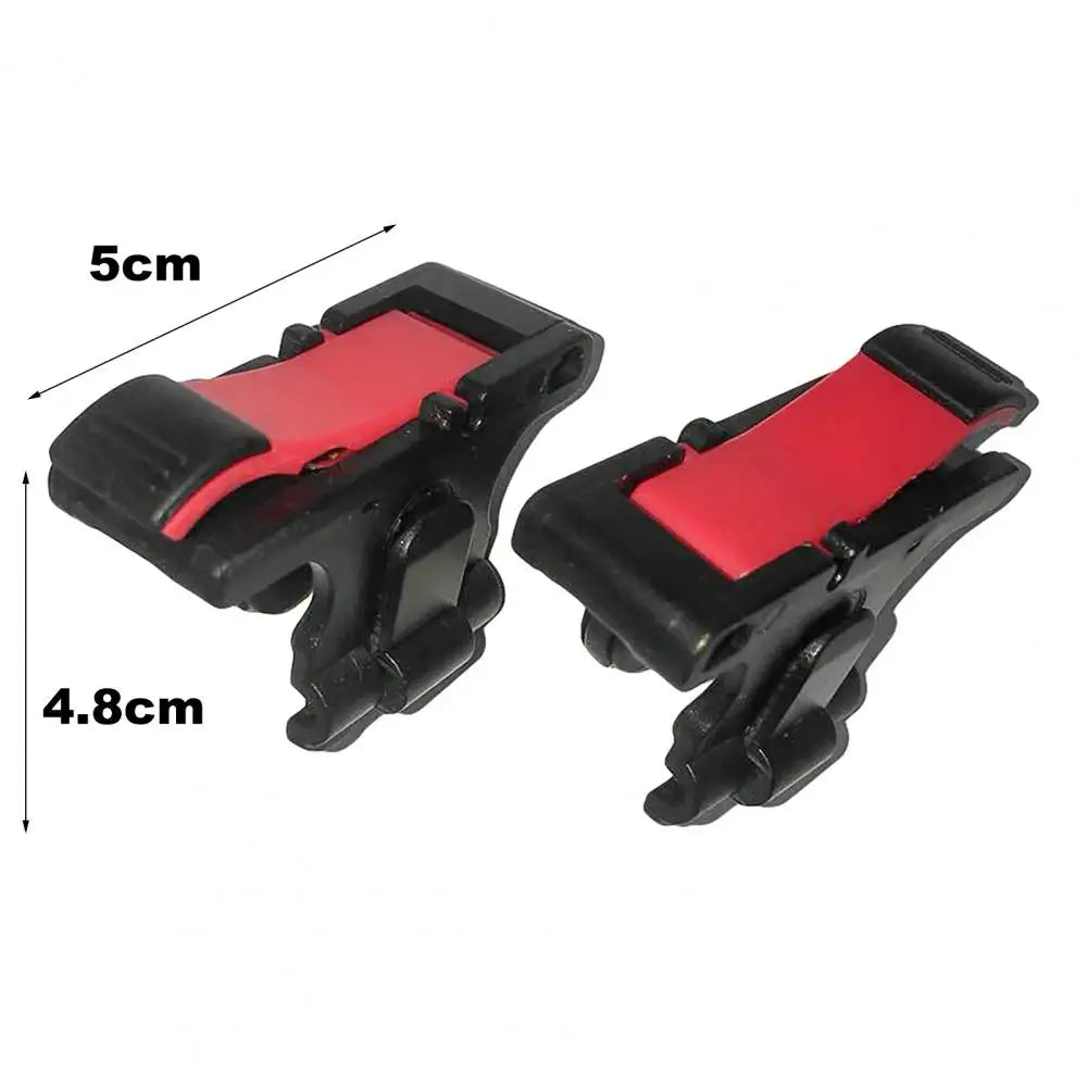 1 Pair D9 Plastic Mobile Phone Holder Gaming Triggers Game Controllers Gamepad For PUBG Controller 6 Fingers Gamepad Joystick