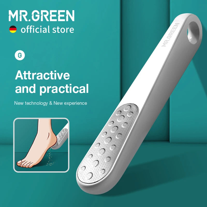 MR.GREEN Foot File Double Sided Callus Remover For Dead Skin Professional Pedicure Tools Callous Scraper Foot Sander Heel Filer