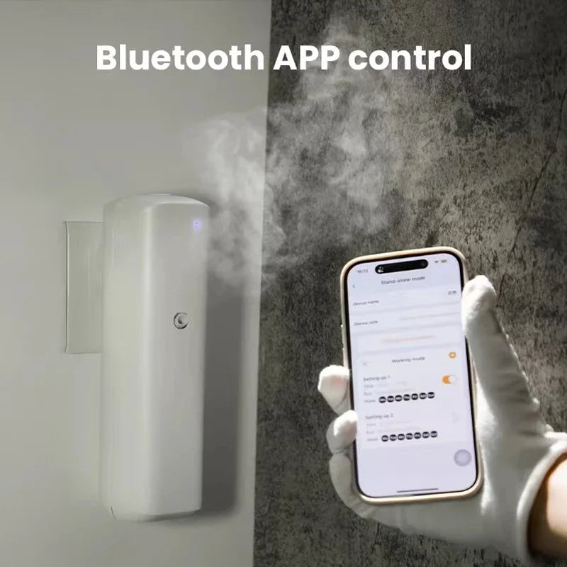 جهاز توزيع الروائح العطرية NAMSTE Plug in Wall Fragrance Diffuser الذكي الخالي من الماء لتوزيع الروائح العطرية للزيوت العطرية في غرف المنزل