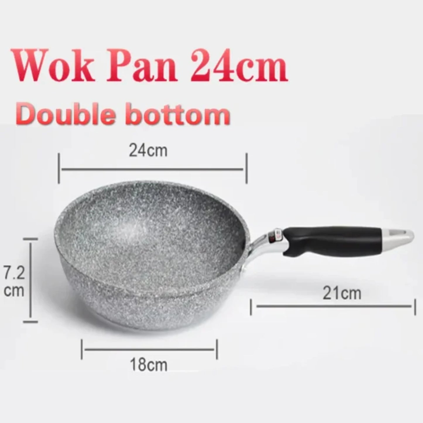 Kitchen Set Non-stick Cauldron Induction Cooker Frying Wok Skillet Egg Pancake Gas Stove Pan 20/24/26/28cm Cookware Tool Set for