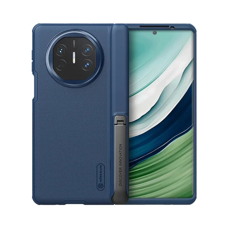 جراب NILLKIN لهاتف Huawei Mate X5/Mate X3 Frosted Shield Fold Case لحماية العدسات وحامل الهاتف وغطاء تغطية كاملة بزاوية 360 درجة