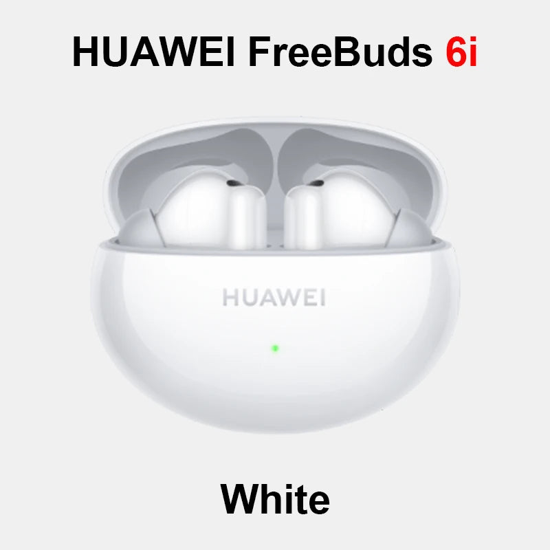 سماعات الأذن اللاسلكية HUAWEI FreeBuds 6i، سماعات أذن بلوتوث، إصدار سعودي مع ضمان محلي، التوصيل من الرياض