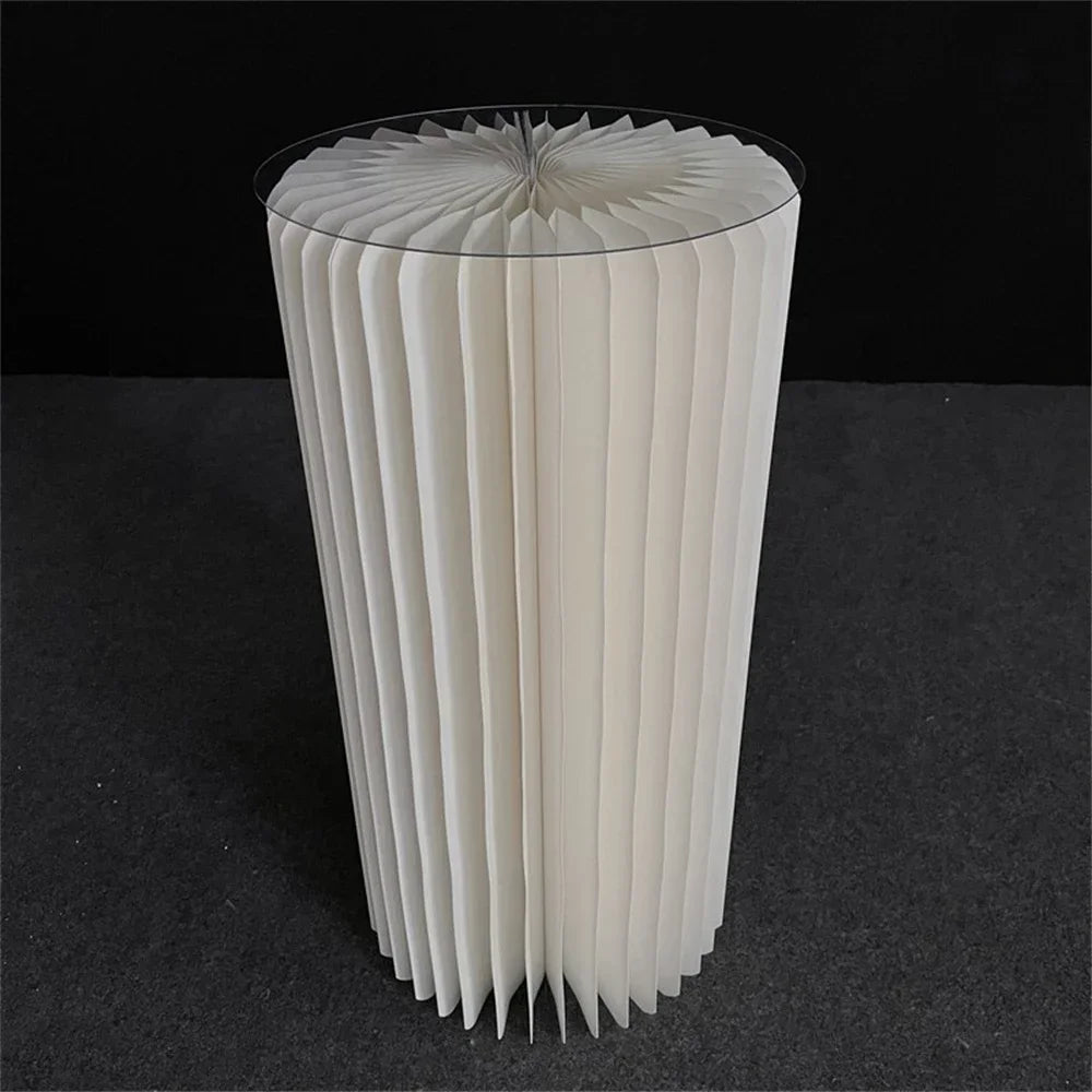 Folding Cylindrical Cake Stand Dessert Table Wedding Birthday Party Ramadan Decor Window Display Stand Baby Shower Home Decor