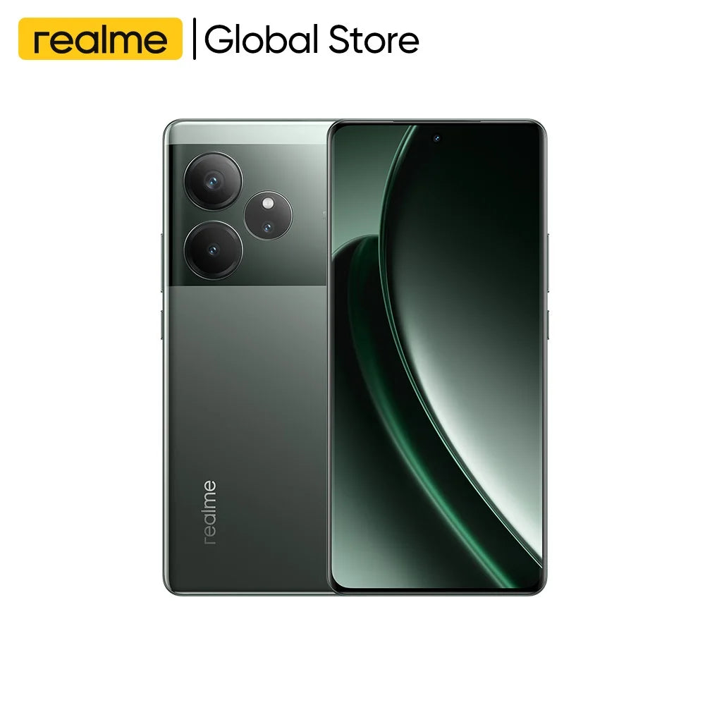 realme GT6 5G شاشة 6.78 120Hz 6000nit هاتف ذكي Android 14 Next AI Snapdragon 8s Gen 3 Processor 5500mAh 120W Battery NFC