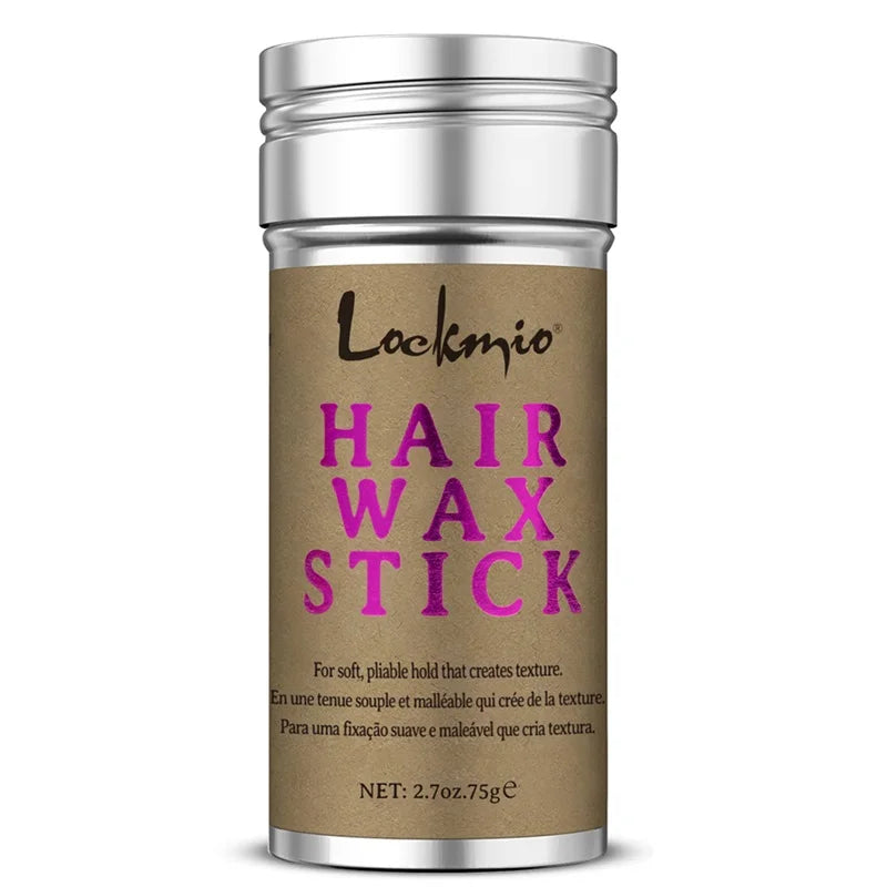 LOCKMIO Women Hair Wax Stick for Wigs Anti-frizz Flyaways Control Styling Wax Long-lasting Smoothing Broken Back Hair Pomade Kit