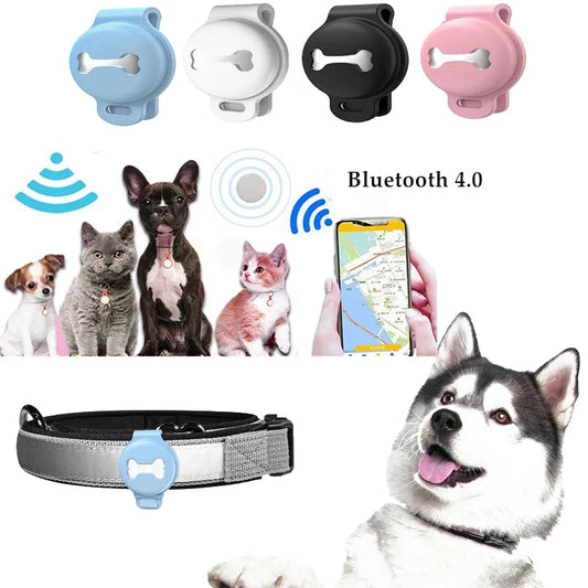 Dog GPS Tracker Cover Smart Locator Dog Brand Protective Case Pet Detection Wearable Tracker Bluetooth For Cat Anti-lost Record