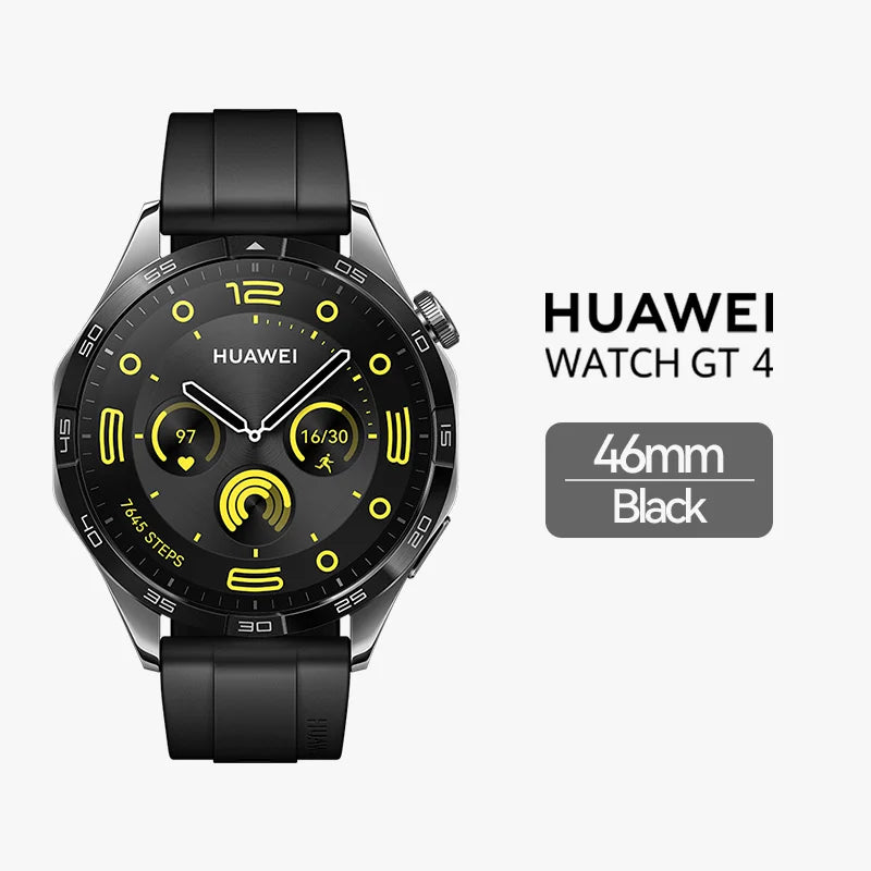 HUAWEI WATCH GT 4 Smartwatch, 14 Days Battery Life, Android & iOS , Saudi Version with Local Warranty, Delivery from Riyadh