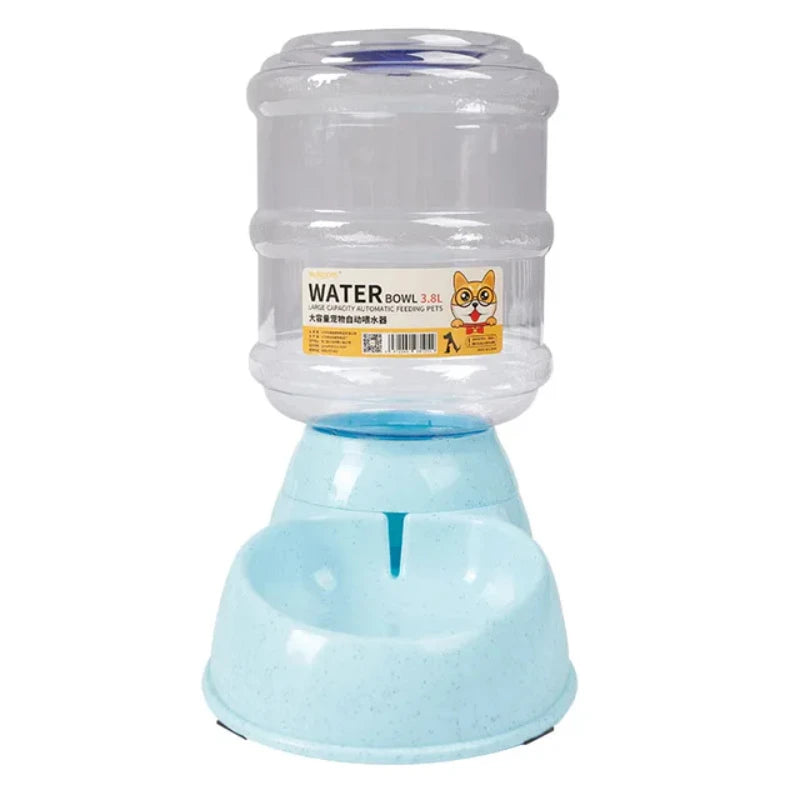 Dog Automatic Feeders Plastic Water Bottle Cat Bowl Feeding and Drinking Dog Water Dispenser Pet Feeding Bowl Pet Supplies Cats