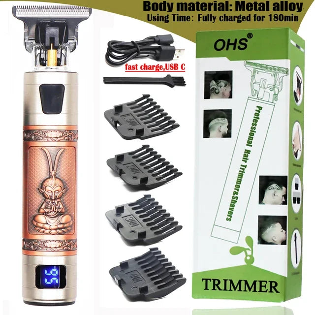 Electric Hair Clipper Rechargeable Beard Trimmer Hair Cutting Machine Beard Barber Cut Trimmer profesional Madeshow m T Clipper