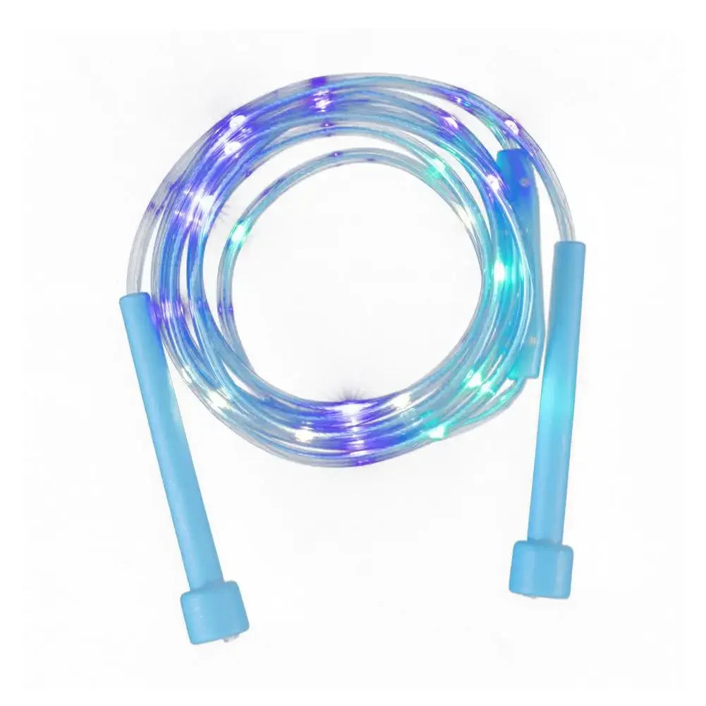 Illuminated Jump Rope Kids Night Exercise Fitness Training Entertainment Rope Glowing LED Fun Optical Toys Skipping Fibe Pl R1S1