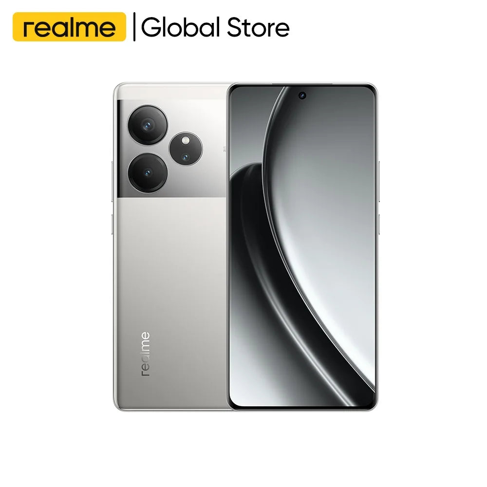 realme GT6 5G شاشة 6.78 120Hz 6000nit هاتف ذكي Android 14 Next AI Snapdragon 8s Gen 3 Processor 5500mAh 120W Battery NFC