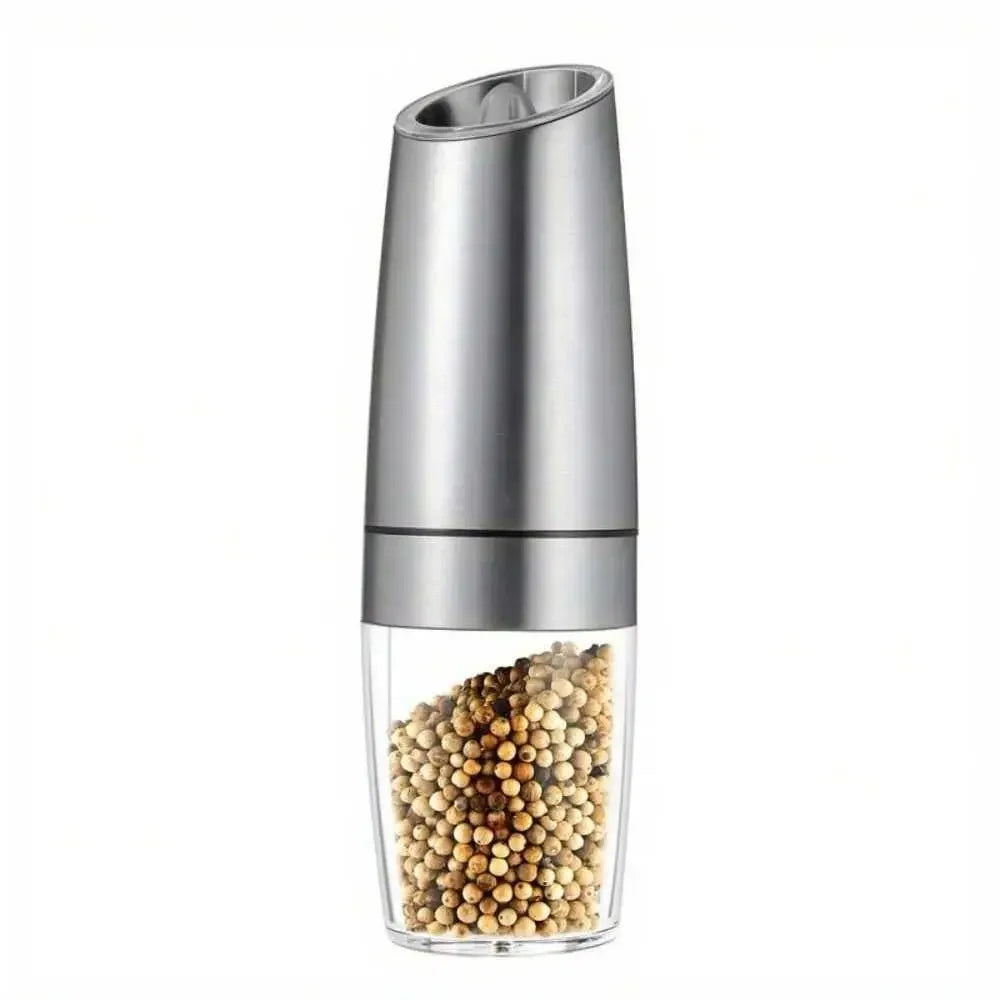 Upgrade Your Kitchen With This Premium Electric Pepper & Salt Grinder - Battery Powered With LED Light & Adjustable Coarseness