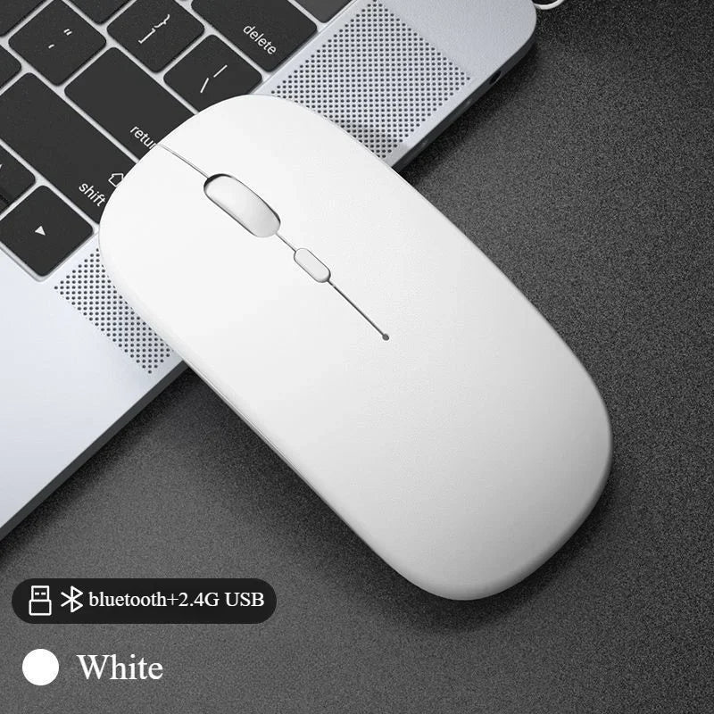 Wireless Mouse For Laptop PC Bluetooth Rechargeable Mouses Computer Silent Mice USB mouse Ergonomic Gaming Mouse For Xiaomi Pad