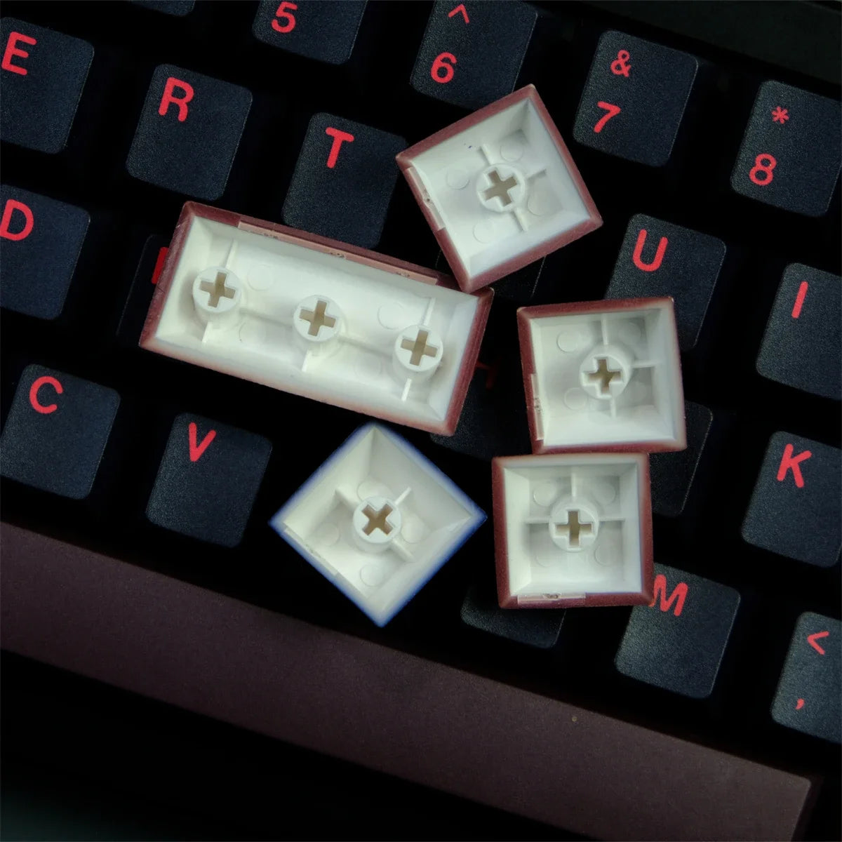 Red Dragon Keycap PBT Original Height, Sublimation, Mechanical Keyboard Suitable, Customized