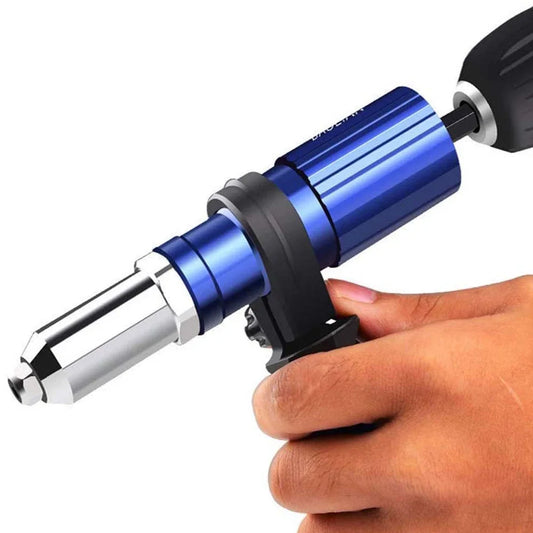 New Electric  Gun Adapter 2.4mm-4.8mm  nut gun drill adapter Cordless riveting tool Insert Nut Pull  Tool