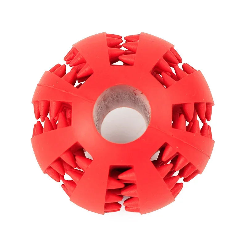 Soft Pet Dog Toys Toy Funny Interactive Elasticity Ball Dog Chew Toy  Dog Tooth Clean Ball Food Extra-tough Rubber Ball Dog Dog