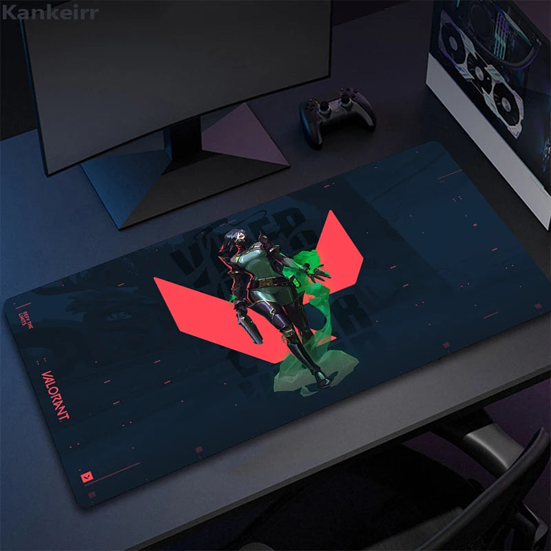 PC Gamer Cabinet Pads Laptop Gamer Table Mousepad Anime Mat Gaming Mouse Pads Valorant Mausepad Setup Gamers Accessories Small