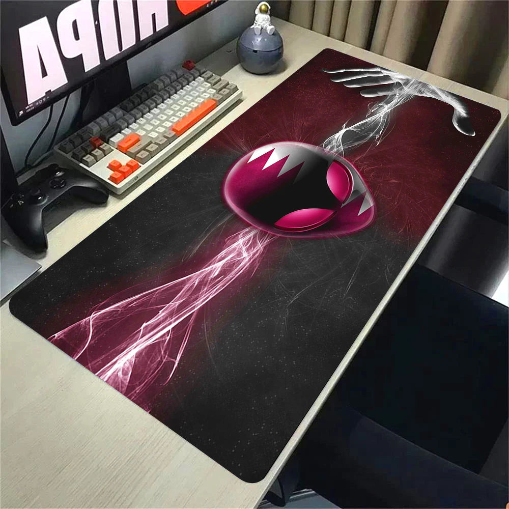 Anime Mouse Pad Alienware Gaming Setup Anti-slip Mousepad Natural Rubber PC Keyboard Deskmat almohadilla para Office Accessories