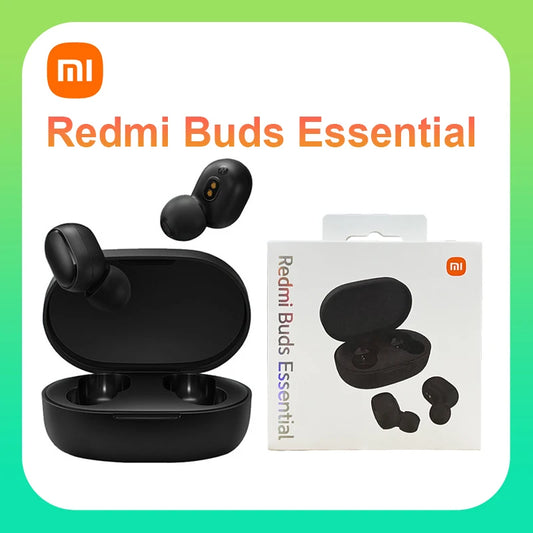 Xiaomi Redmi Buds Essential Global Version  Bluetooth Earphones with Mic Classic Ture Wireless Headphones Touch Control Earbuds