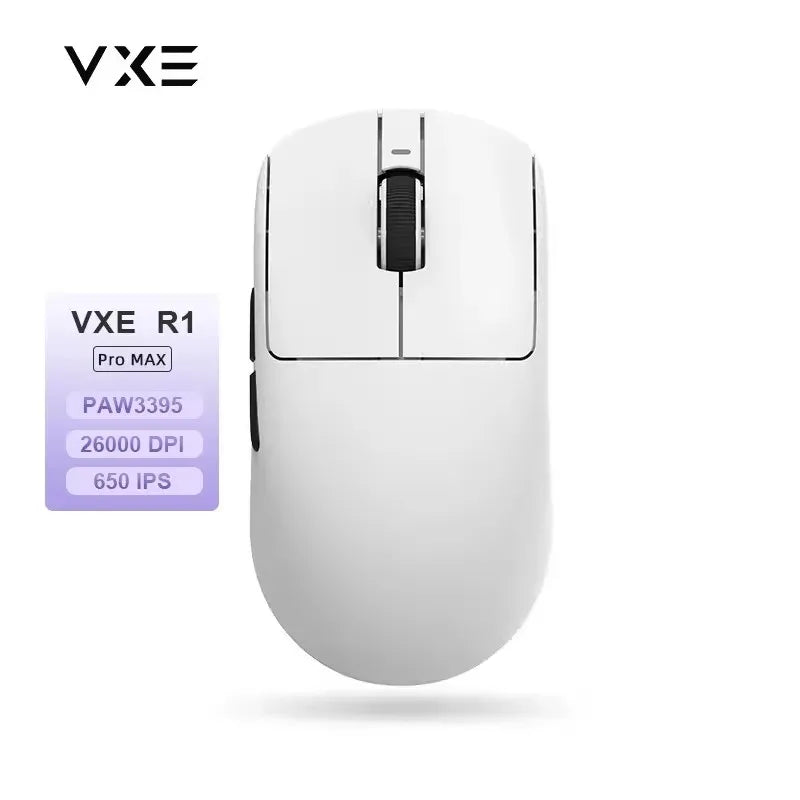 Vgn Vxe Dragonfly R1 ProMax Gaming Mouse Bluetooth Mouse Rechargeable Gamer Paw3395 Lightweight Ergonomic Wireless Mouse Esport