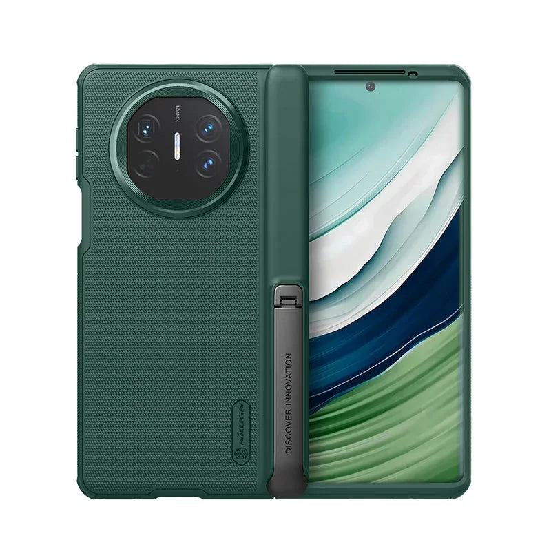 جراب NILLKIN لهاتف Huawei Mate X5/Mate X3 Frosted Shield Fold Case لحماية العدسات وحامل الهاتف وغطاء تغطية كاملة بزاوية 360 درجة