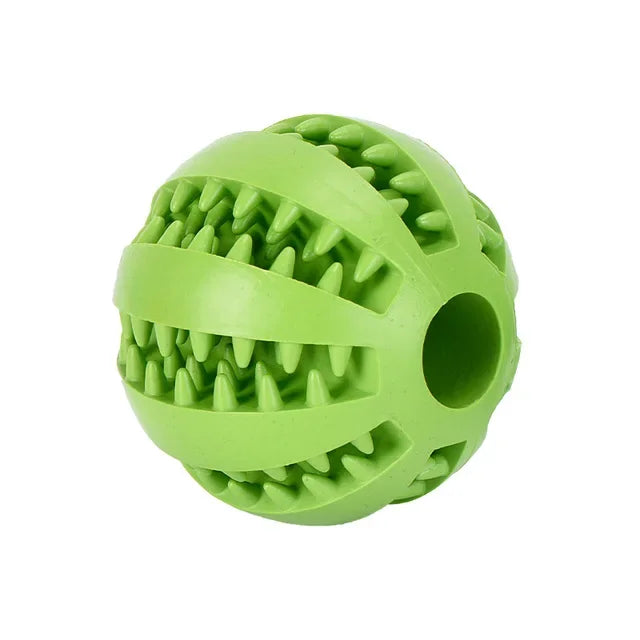 Soft Pet Dog Toys Toy Funny Interactive Elasticity Ball Dog Chew Toy  Dog Tooth Clean Ball Food Extra-tough Rubber Ball Dog Dog