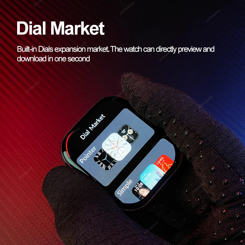 DT Watch X 10th Smart Watch AMOLED Men Women Sport Watches Series 10 USB Mode Photo Album Local Music NFC Compass Smartwatch New