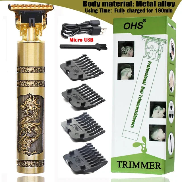 Electric Hair Clipper Rechargeable Beard Trimmer Hair Cutting Machine Beard Barber Cut Trimmer profesional Madeshow m T Clipper