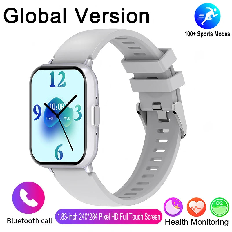 Global Edition For Xiaomi Watch 5 Lite Men Women HD Display Heart Rate HD Bluetooth Call 100+ Sports Mode Waterproof Smart Watch