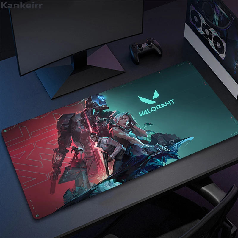 PC Gamer Cabinet Pads Laptop Gamer Table Mousepad Anime Mat Gaming Mouse Pads Valorant Mausepad Setup Gamers Accessories Small